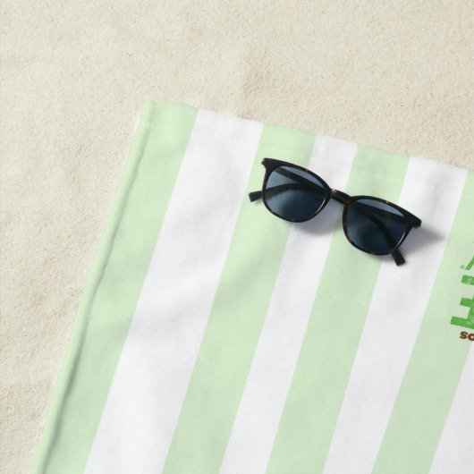 Avocado Strandtuch (Beispiel)