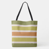 Avocado Striped Tasche (Rückseite)