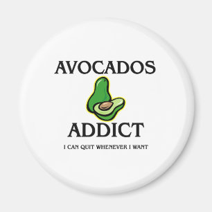 Avocado-Süchtiger Magnet