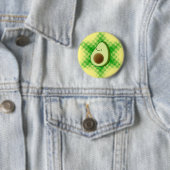 Avocado Superstar Button (Beispiel)