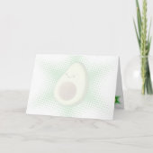 Avocado Superstar Leerkarte Dankeskarte (Vorderseite)