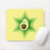 Avocado Superstar Mousepad (Mit Mouse)