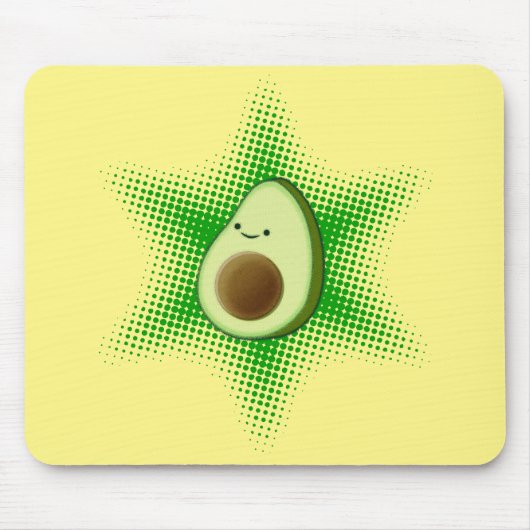Avocado Superstar Mousepad (Vorne)