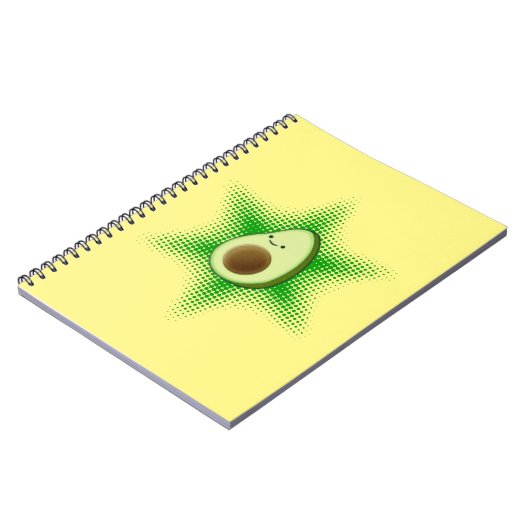 Avocado Superstar Notizblock (Linke Seite)