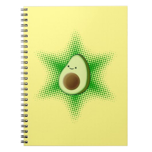 Avocado Superstar Notizblock (Vorderseite)