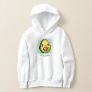 Avocado-Süsse mit Ihrem Text - Kinderhoodie Hoodie