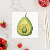 Avocado, süßes Baby-Avocado-Design Serviette (Beispiel)