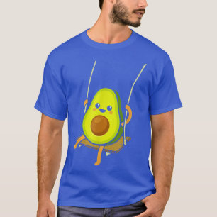 Avocado Swing Funny Avocado Lover Guacamole Vegan T-Shirt
