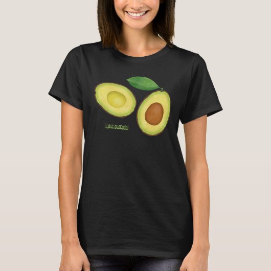 Avocado T-shirt (Vorderseite)