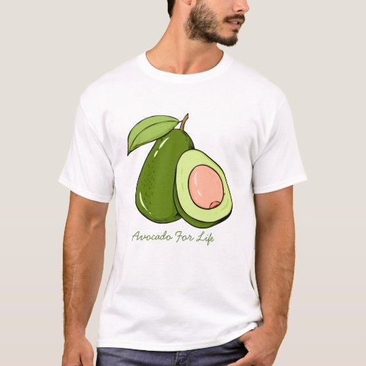 Avocado T-Shirt (Vorderseite)