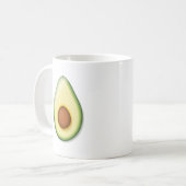 Avocado-Tasse Kaffeetasse (Vorderseite Links)