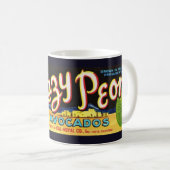 Avocado-Tasse Kaffeetasse (VorderseiteRechts)