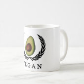 Avocado-Tasse Kaffeetasse (VorderseiteRechts)