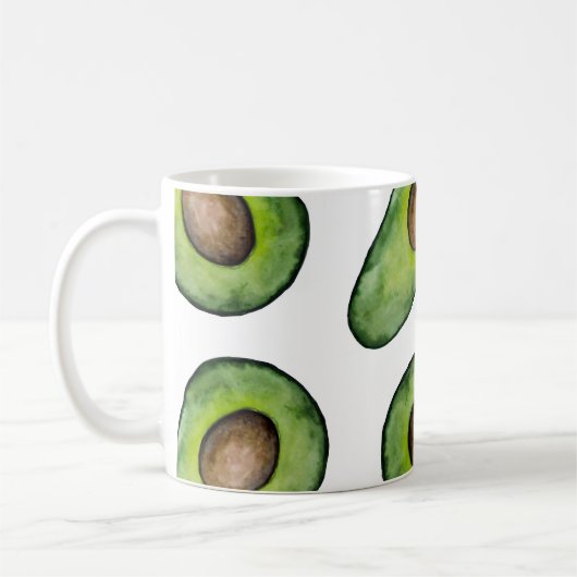 Avocado-Tasse Kaffeetasse (Links)