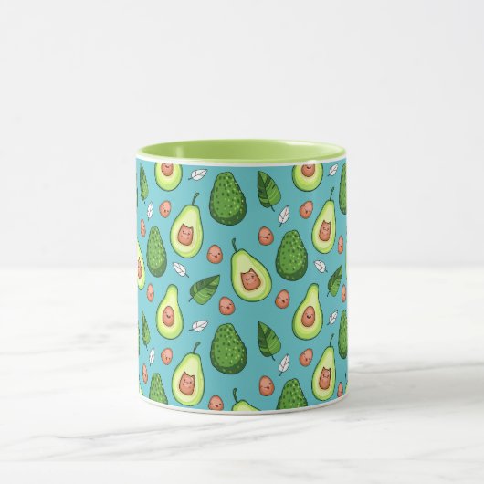 Avocado-Tasse Tasse (Zentrum)