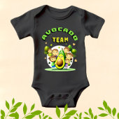 Avocado-Team Baby Strampler