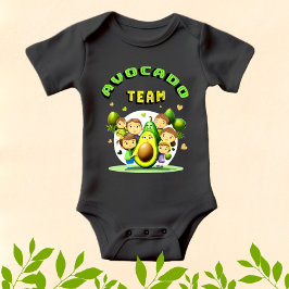 Avocado-Team Baby Strampler