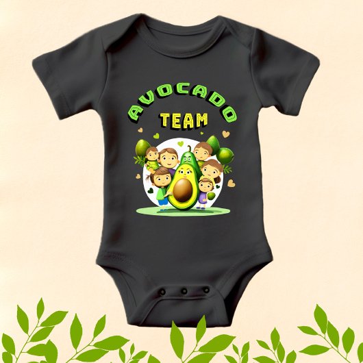 Avocado-Team Baby Strampler
