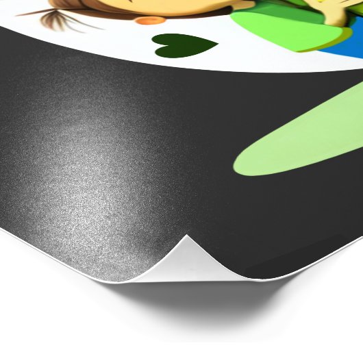 Avocado-Team Fotodruck (Ecke)