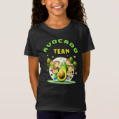 Avocado-Team T-Shirt (Vorderseite)