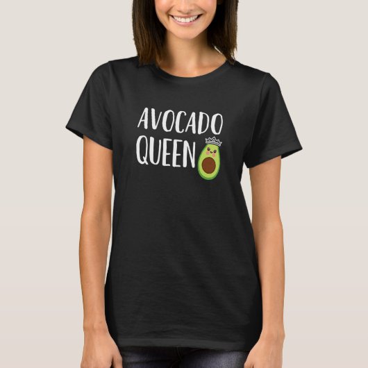 Avocado Themed Geschenk Frauen Mädchen Funny Avoca T-Shirt (Vorderseite)