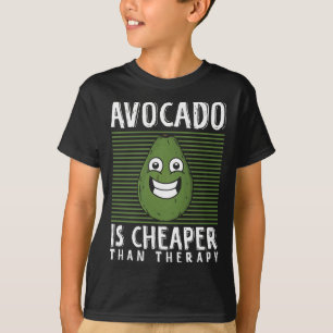 Avocado Therapie Guacamole Toast gesundes Fett Obs T-Shirt