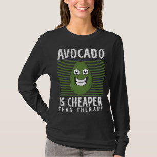 Avocado Therapie Guacamole Toast gesundes Fett Obs T-Shirt