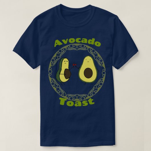 Avocado Toast 7 T-Shirt (Design vorne)