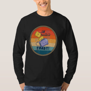 Avocado Toast Fry Slice Brot Power I Liebe Toast T T-Shirt