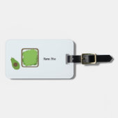 Avocado Toast Gepäckanhänger (Vorderseite horizontal)