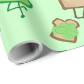 Avocado-Toast-Geschenkpapier Geschenkpapier (Rolleneckpunkt)