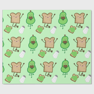 Avocado-Toast-Geschenkpapier Geschenkpapier