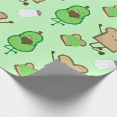 Avocado-Toast-Geschenkpapier Geschenkpapier (Ecke)