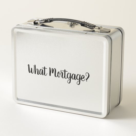 Avocado-Toast-Hipsterglas-Schmiererhaar Metall Lunch Box (Rückseite)