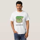 Avocado-Toast-Hipsterglas-Schmiererhaar T-Shirt (Vorne ganz)