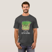Avocado-Toast-Hipsterglas-Schmiererhaar T-Shirt (Vorne ganz)