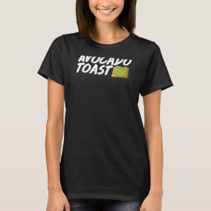 Avocado Toast Illustration Graphics T-Shirt