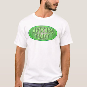 Avocado Toast Liebe Vintag Style Fun Logo T-Shirt