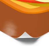 Avocado Toast mit Eiern und Tomaten Poster (Ecke)