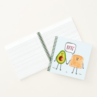 Avocado Toast-Notebook Notizblock