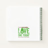 Avocado Toast-Notebook Notizblock (Rückseite)