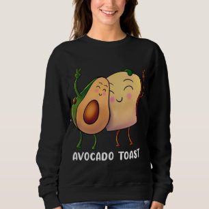 Avocado Toast - Obstblütler Birnengebäck Vegan V Sweatshirt