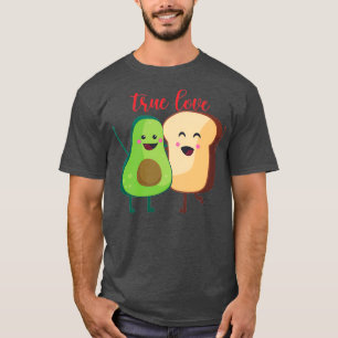 Avocado Toast veganes gesundes Obst vegetarisches T-Shirt