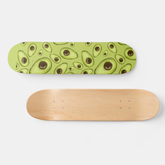Avocado-Traum Skateboard (Horizontal)