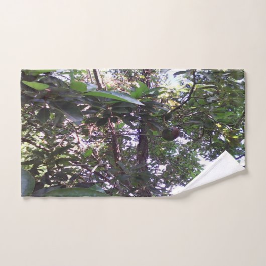 Avocado Tree Badhandtuch Set (Handtuch)
