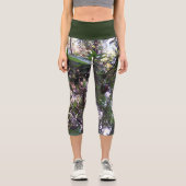 Avocado Tree Capri Leggings (Vorderseite)