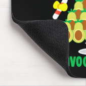 Avocado Tree Funny Food Vegan Christmas Gift Mousepad (Ecke)