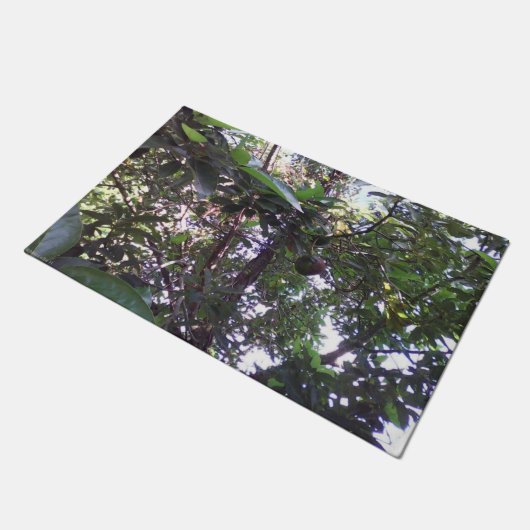 Avocado Tree Fußmatte (Schrägansicht)