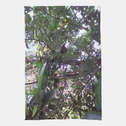 Avocado Tree Geschirrtuch (Vertikal)