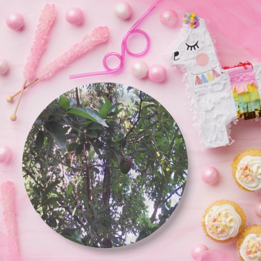 Avocado Tree Pappteller (Party)